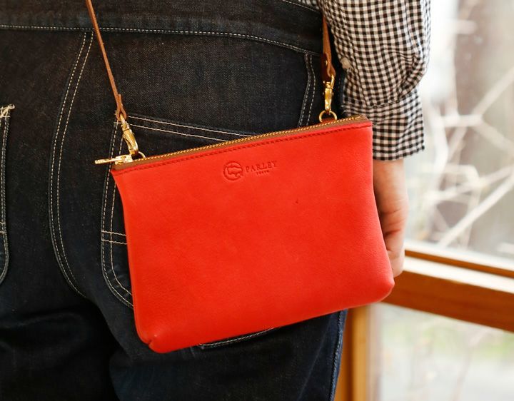 ショルダーバッグ Elk leather pouch ショルダーポーチM FE-59 | PARLEY TOKYO