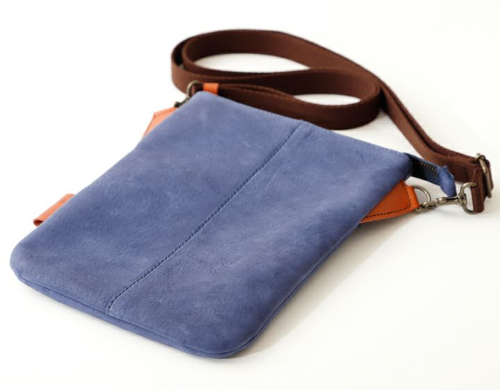 Parley Tokyo Japanese Brand Leather Crossbody Bag