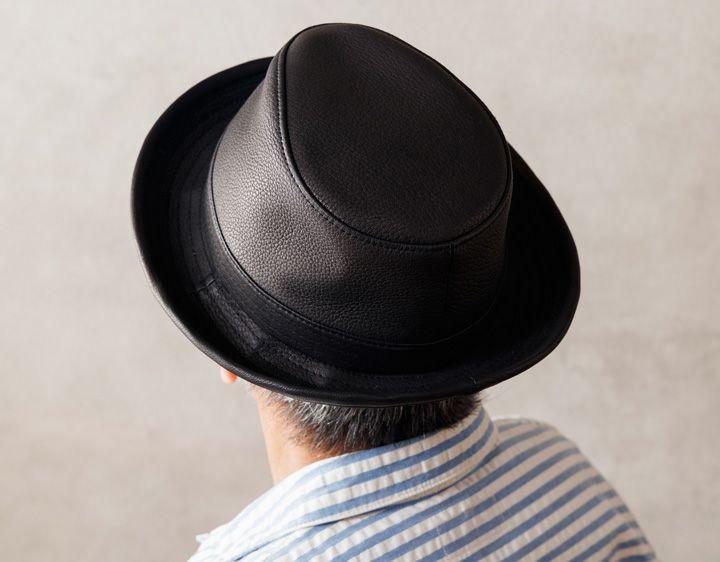 ELDORADO ハット 黒 ScoLar SCALA トップハット レディース ハット スカラ 帽子